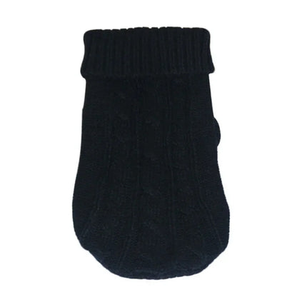 Knitted Winter Dog Jumper