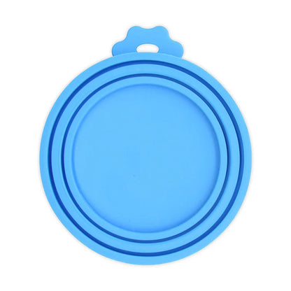 Reusable Pet Food Can Cover & Spoon Set