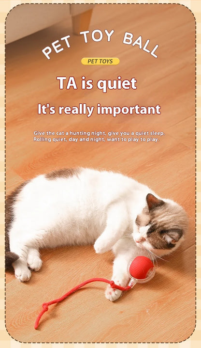 Smart Rolling Cat Ball Toy