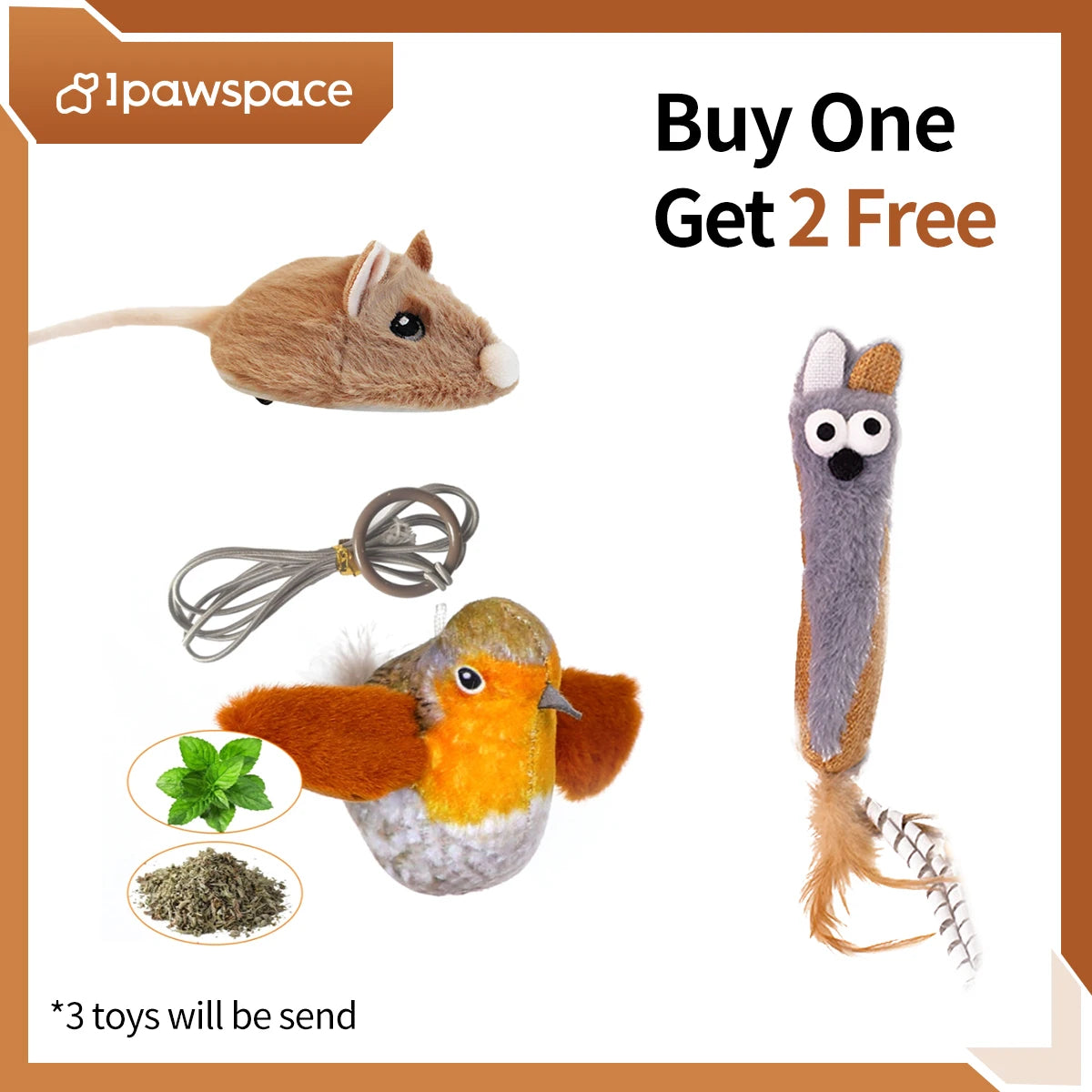 Electric Interactive Mouse Toy